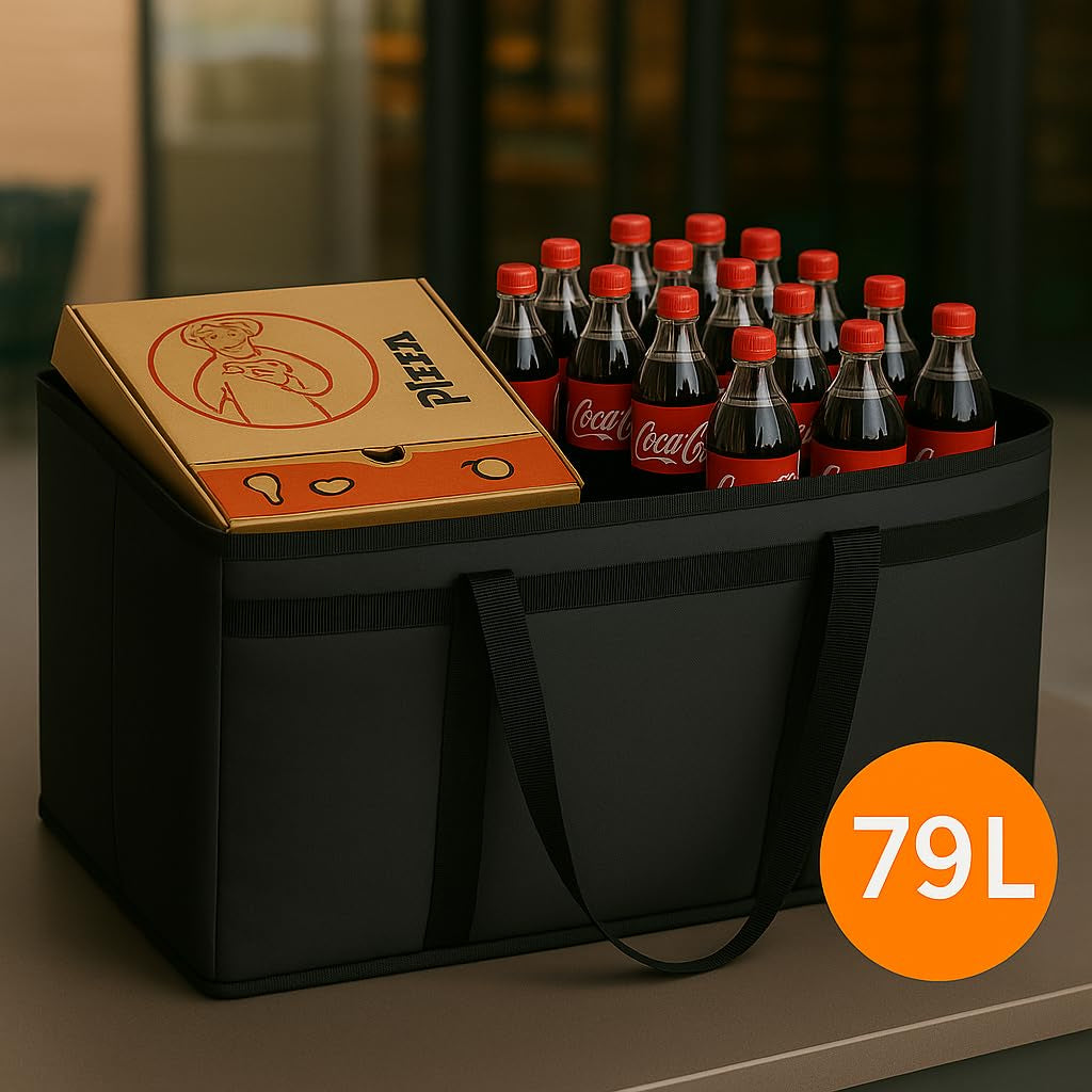 Catering Bag Doordash 22X14X13 3 Pack Insulated Food Delivery Bag Cooler Bags Keep Food Warm Therma Cooler Bags Therma Catering Shopper Accessories Hot