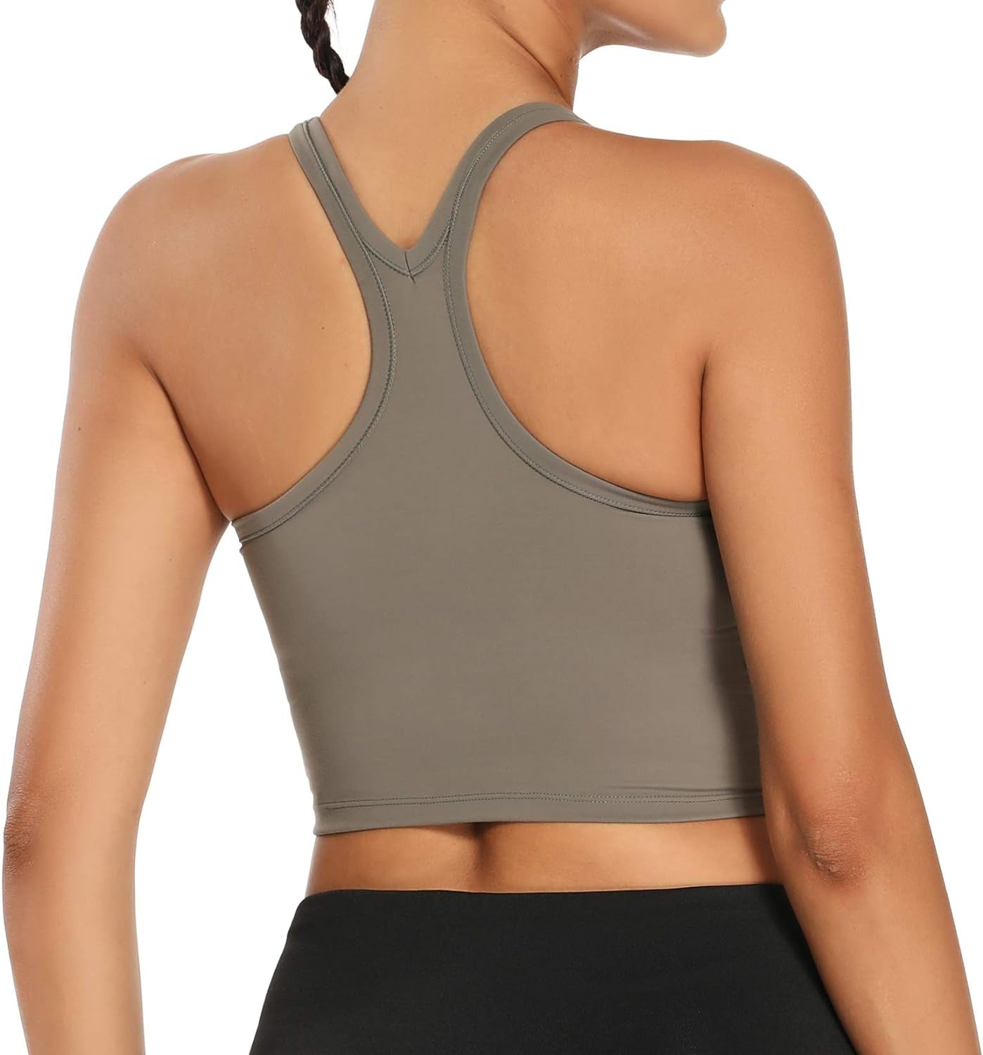 Women Removable Padded Sports Bras Workout Running Yoga Tank Tops