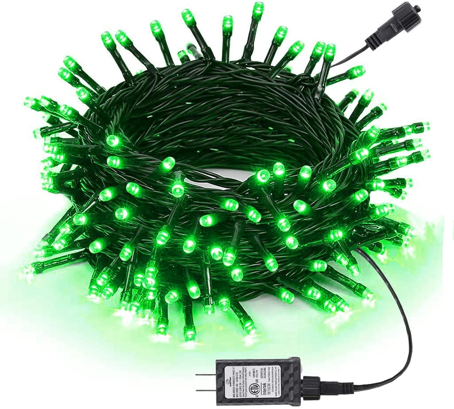Christmas String Lights 82Ft 200 LED 8 Modes Timer Indoor Outdoor Fairy Twinkle Lights for Xmas Tree Christmas Decorations(Green)