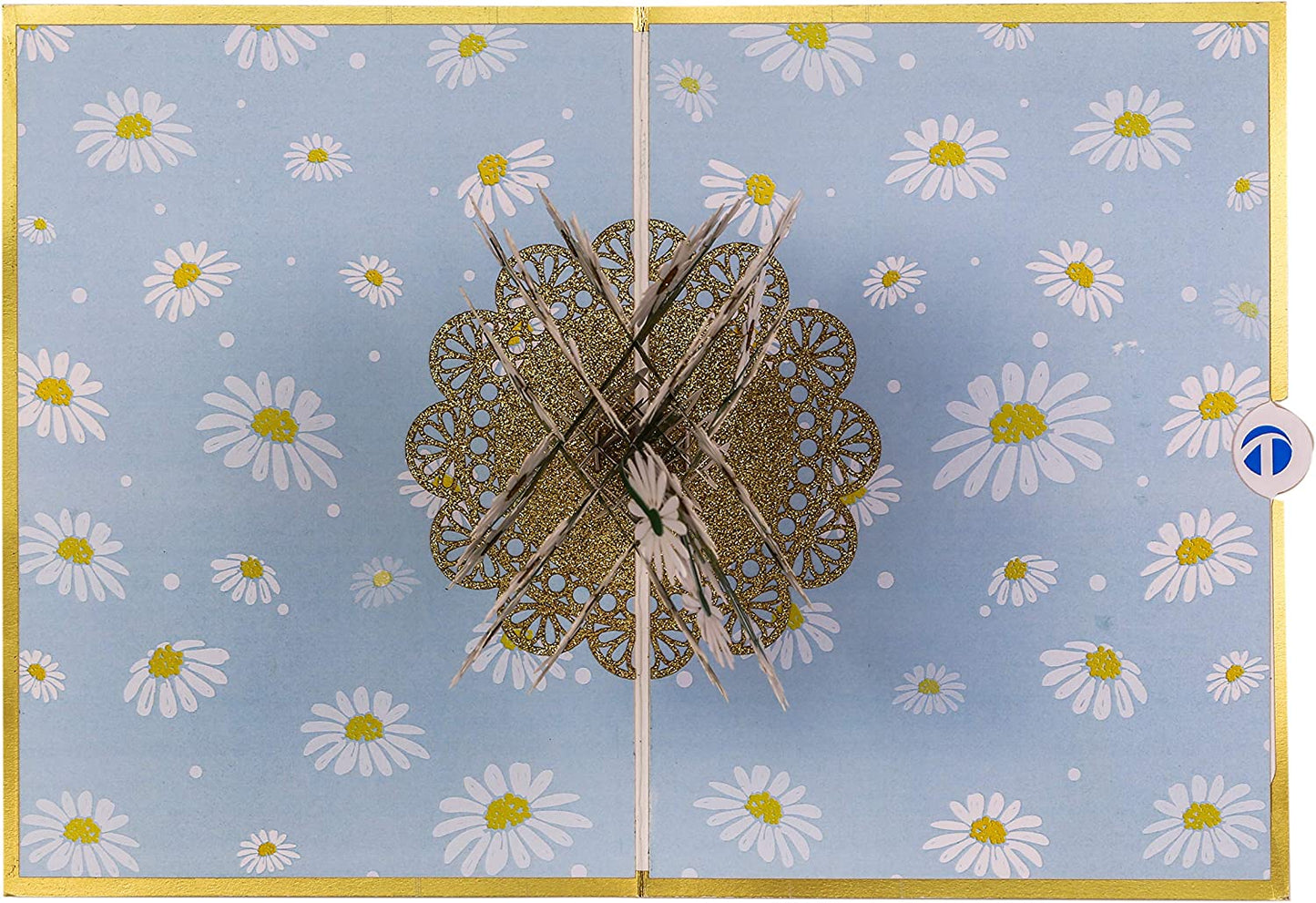 Pop up Card, Greeting Card, Daisy Bouquet Flowers, for Mother'S Day, Fathers Days, Anniversary Card, Birthday Card, Love Card, Valentine Cards, Thank You Card, All Occasions