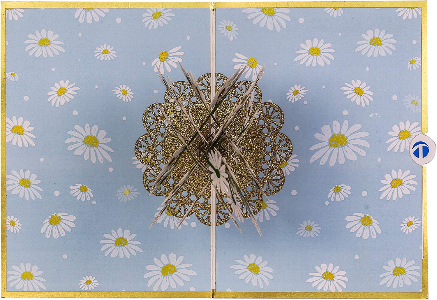 Pop up Card, Greeting Card, Daisy Bouquet Flowers, for Mother'S Day, Fathers Days, Anniversary Card, Birthday Card, Love Card, Valentine Cards, Thank You Card, All Occasions