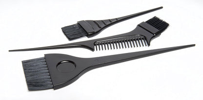 Hair Coloring Kit – 7 Piece Set – DIY Color, Dye, Highlighting Supplies, 3 Tint Brushes, 2 Clips, 1 Tint Bowl, Clear Zip Storage Bag, D851