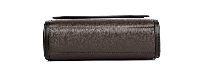 Luxury Brand Messenger Bag Men Leather Side Shoulder Bag For Men Business Office Work Bag Male Briefcase Casual Crossbody Bag