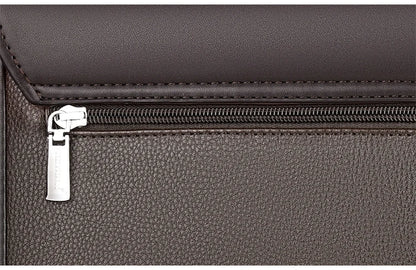 Luxury Brand Messenger Bag Men Leather Side Shoulder Bag For Men Business Office Work Bag Male Briefcase Casual Crossbody Bag