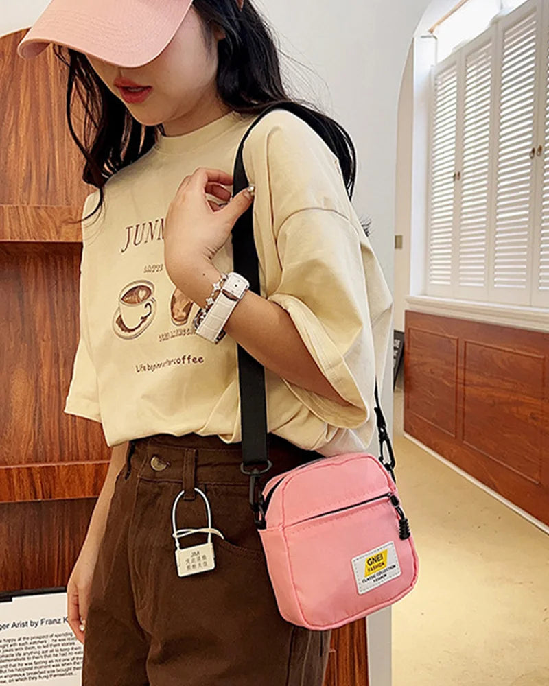 Crossbody Women Bag Fashion Single Shoulder Bags Female Nylon Spring Mini Female Bags Crossbody Women Bags