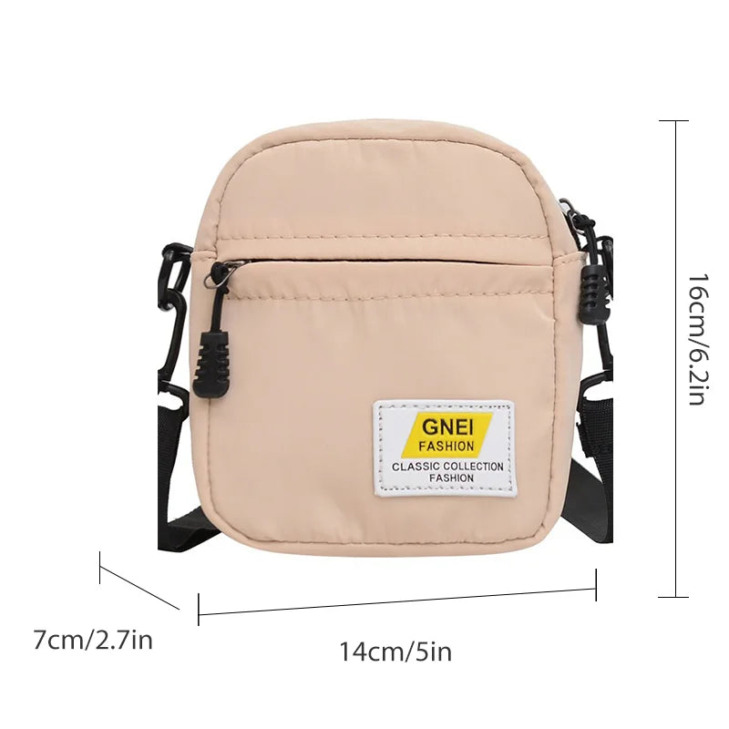 Crossbody Women Bag Fashion Single Shoulder Bags Female Nylon Spring Mini Female Bags Crossbody Women Bags