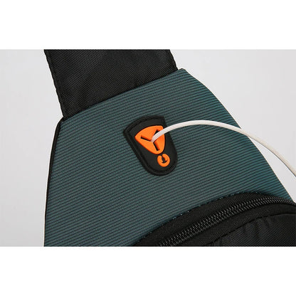 Men's leisure outdoor hiking bike shoulder bag, waterproof sports crossbody bag, travel backpack, men's chest bag, shoulder bag