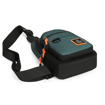 Men's leisure outdoor hiking bike shoulder bag, waterproof sports crossbody bag, travel backpack, men's chest bag, shoulder bag