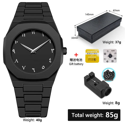 Minimalist Design Quartz Watch for Men Casual Lightweight Plastic Strap Waterproof Sports Business Watches Man Creative Clock