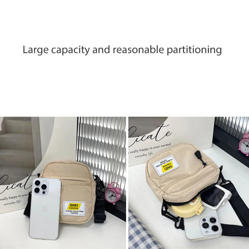 Crossbody Women Bag Fashion Single Shoulder Bags Female Nylon Spring Mini Female Bags Crossbody Women Bags