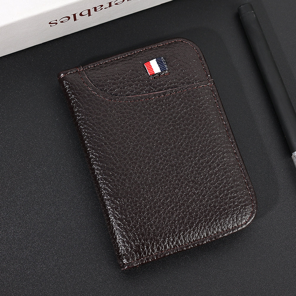 Portable Super Slim Soft Wallet PU Leather Mini Credit Card Wallet Purse Card Holders Men Wallet Thin Small Short Wallets