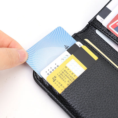 Portable Super Slim Soft Wallet PU Leather Mini Credit Card Wallet Purse Card Holders Men Wallet Thin Small Short Wallets