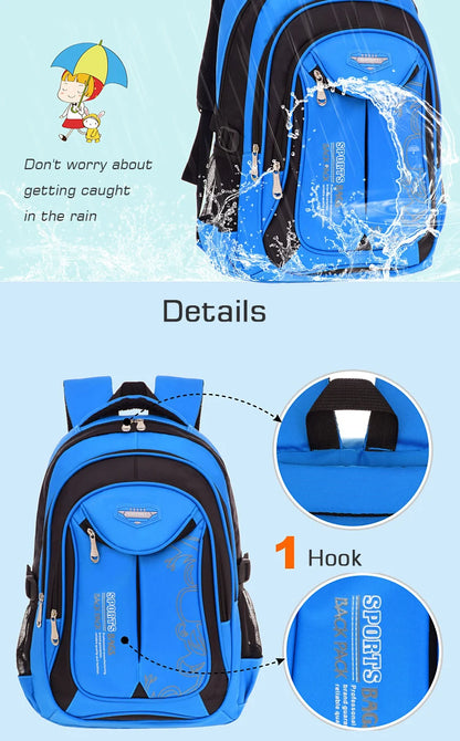 Backpack School Bag Back Pack For Boy Children Kid Child Teenager Schoolbag Male Men Primary Bookbag Bagpack Book Portfolio Teen