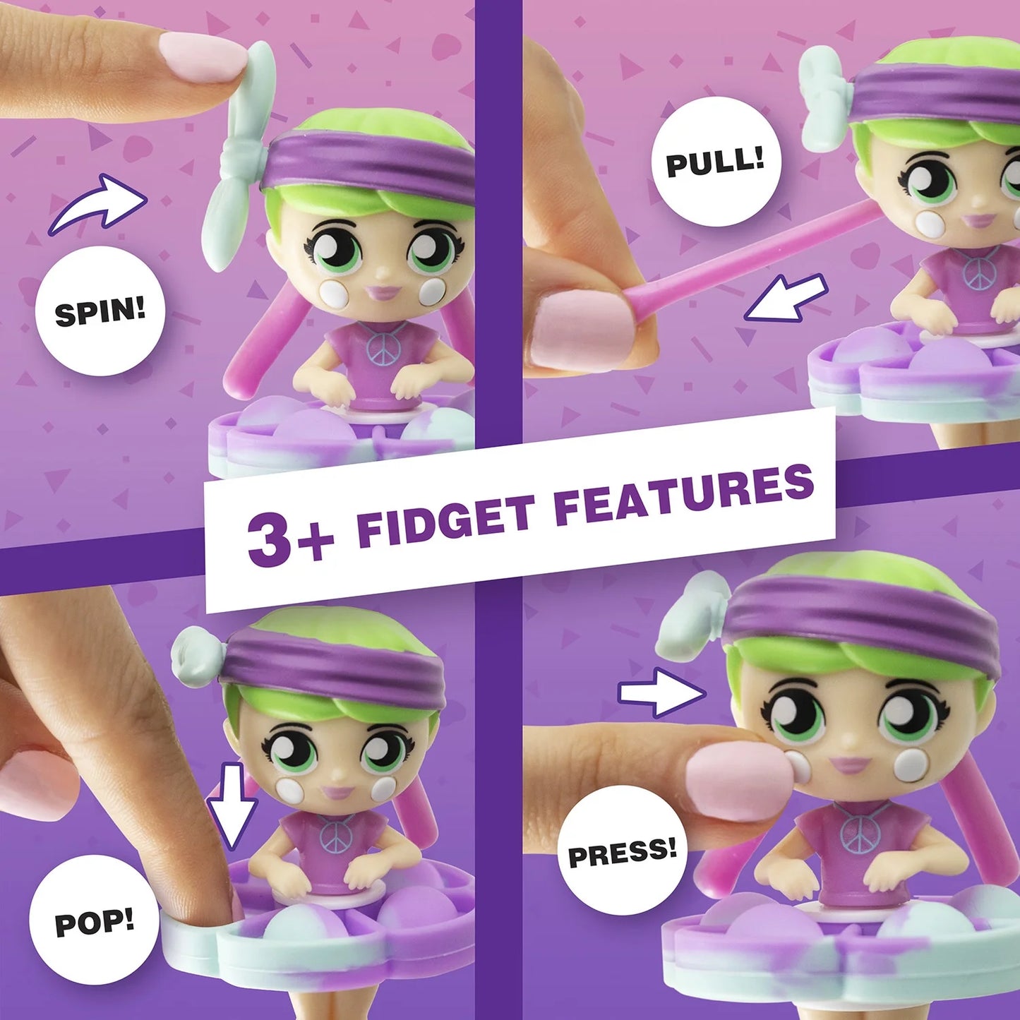 - Collectible Fidget Doll by  (1 Mystery Doll Included, Series 1)